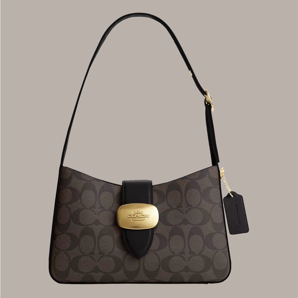 Eliza Shoulder Bag In Signature Canvas